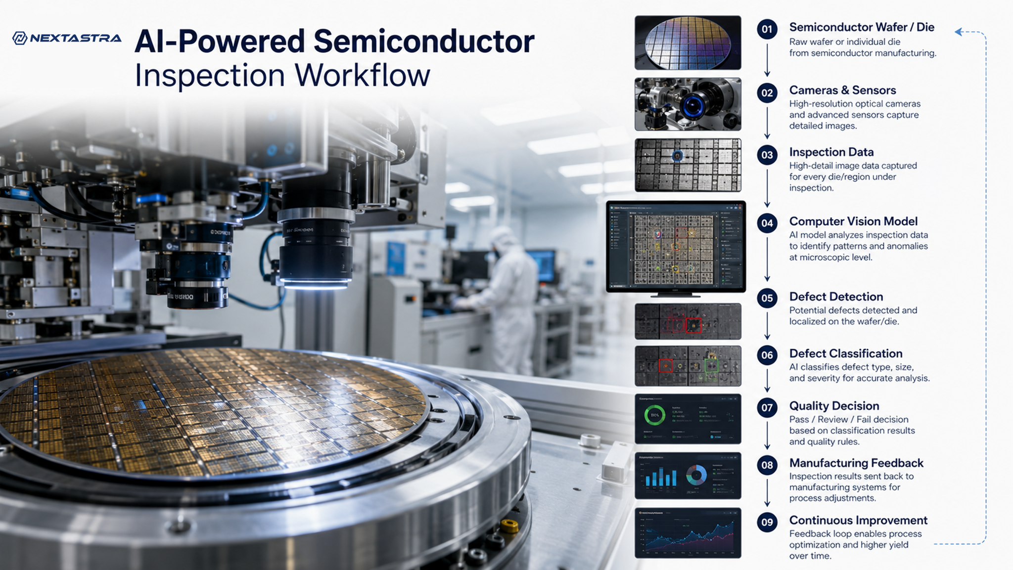 Optical Inspection Machine Desktop AI in Semiconductor Manufacturing - NextAstra
